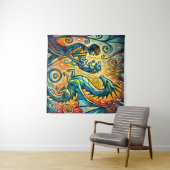 the dragon keeper wandteppich (Beispiel (Horizontal))