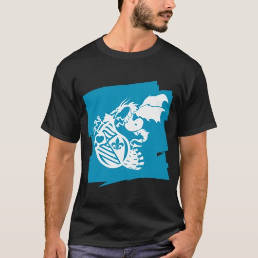 The_Dragon_Strikes T-Shirt (Vorderseite)