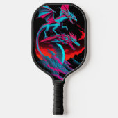 The Dragon Surf Rider Pickleball Schläger (Rückseite)