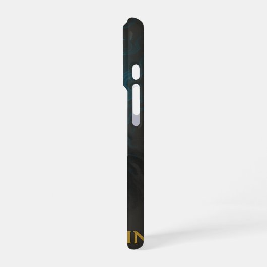 The Dragon Within | Samurai and Spirit Dragon iPhone Hülle (Linke Seite)