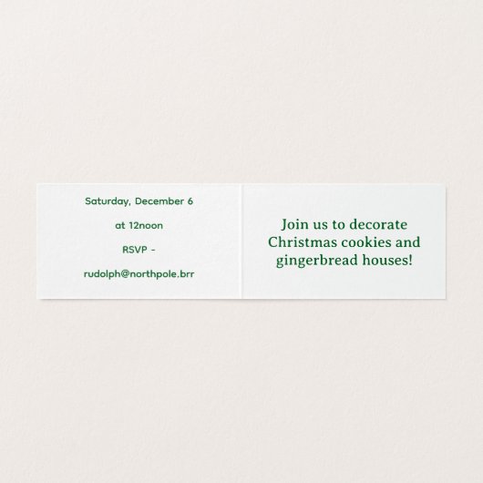 The Dragons' Christmas Cookie Exchange (Innenseite Aufgefaltet)