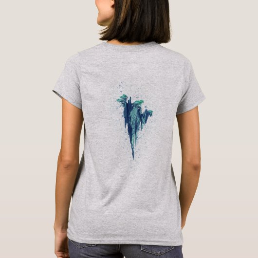 The Dragon's Waterfall T-Shirt (Rückseite)