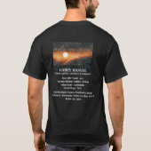 THE DREAM AGAIN T-Shirt (Rückseite)