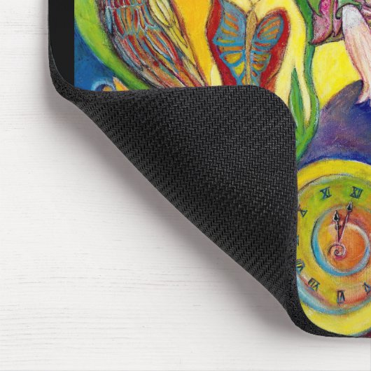 The Dream Fantasy Art Modern Psychedelic Surreal Mousepad (Ecke)