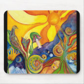 The Dream Fantasy Art Modern Psychedelic Surreal Mousepad (Vorne)