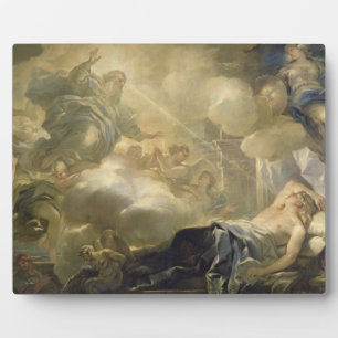 The Dream of Solomon, c.1693 (oil on canvas) Fotoplatte