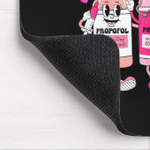 The Dream Team Retro Groovy Nurse Medical Nursing Mousepad (Ecke)