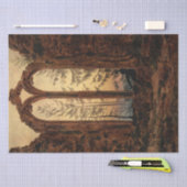 The Dreamer (von Caspar David Friedrich) Postcard Seidenpapier (Handwerk)