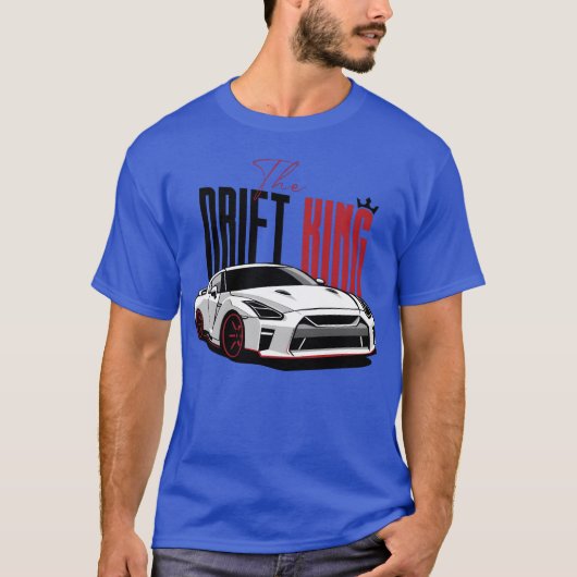 The Drift car boy retro T-Shirt (Vorderseite)