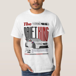 The Drift King - Master of Untergrund Racing T-Shirt