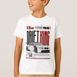The Drift King - Master of Untergrund Racing T-Shirt