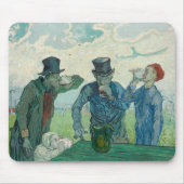 "The Drinkers" von van Gogh Post-Impressionist Mousepad (Vorne)