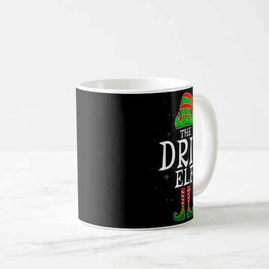The Drip Elf Group Matching Family Christmas Swag  Kaffeetasse (VorderseiteRechts)