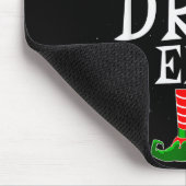 The Drip Elf Group Matching Family Christmas Swag Mousepad (Ecke)