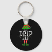 The Drip Elf Group Matching Family Christmas Swag Schlüsselanhänger (Vorderseite)