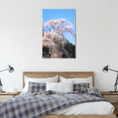 The droop cherry blossom "Matabei Zakura" Leinwanddruck (Insitu (Schlafzimmer))