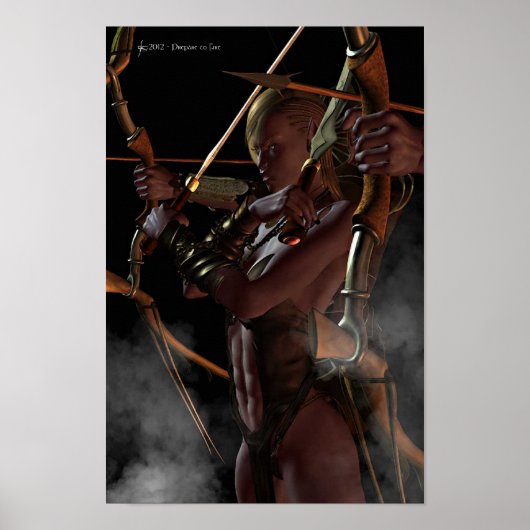 The Drow - Bereiten Sie sich auf das Feuer vor Poster (Vorne)