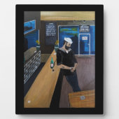 The Drunken Sailor Painting by Alfred Fox Fotoplatte (Vorderseite)