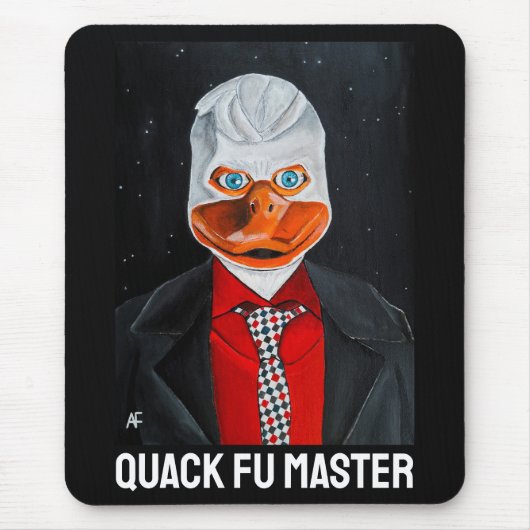 The Duck Painting by Alfred Fox Mousepad (Vorne)