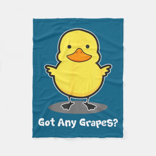 The Duck Song Got Any Gs Ice Fresh Lemonade Funny Fleecedecke (Vorderseite)