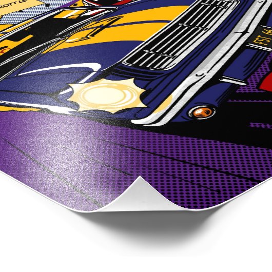 The Duel: Mustang vs. Corvette Fotodruck (Ecke)