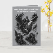 The Duke Murmur An Ominous Arrival Karte (Gelbe Blume)