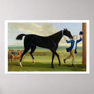 The Duke of Rutland's 'Bonny Black', c.1720 (oil o Poster