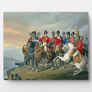 The Duke of Wellington and his Staff Crossing the Fotoplatte