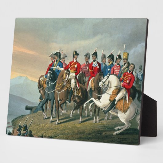 The Duke of Wellington and his Staff Crossing the Fotoplatte (Seite)