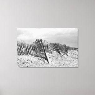 The Dune Fence Canvas Print Leinwanddruck