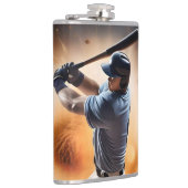 "The Dust Cloud Showdown: A Pitcher's Fury" Flachmann (Rechts)