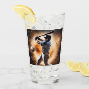 "The Dust Cloud Showdown: A Pitcher's Fury" Glas