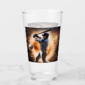 "The Dust Cloud Showdown: A Pitcher's Fury" Glas (Vorderseite)