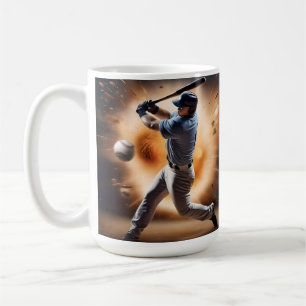 "The Dust Cloud Showdown: A Pitcher's Fury" Kaffeetasse