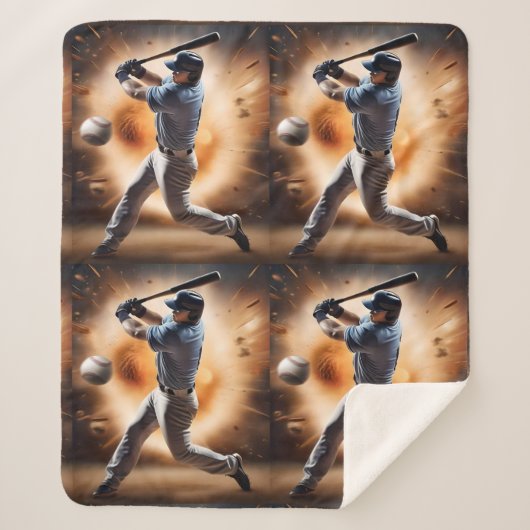 "The Dust Cloud Showdown: A Pitcher's Fury" Sherpadecke (Vorderseite)