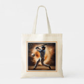 "The Dust Cloud Showdown: A Pitcher's Fury" Tragetasche (Rückseite)