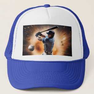 "The Dust Cloud Showdown: A Pitcher's Fury" Truckerkappe