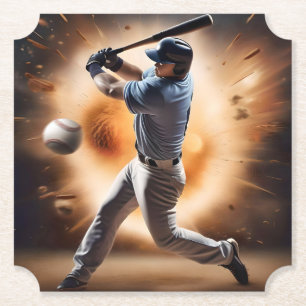 "The Dust Cloud Showdown: A Pitcher's Fury" Untersetzer