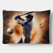 "The Dust Cloud Showdown: A Pitcher's Fury" Zubehörtasche (Vorderseite)