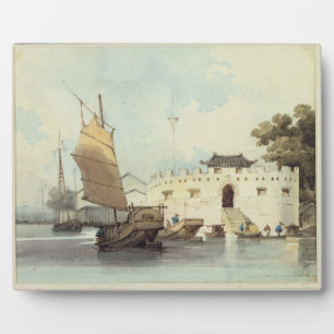 The Dutch Folly Fort off Kanton Fotoplatte