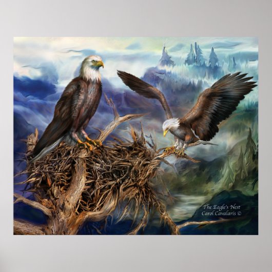 The Eagle's Nest Art Poster/Print Poster (Vorne)