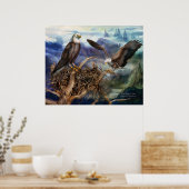 The Eagle's Nest Art Poster/Print Poster (Küche)