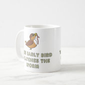 The Early Bird Catches The Worm Kaffeetasse (Vorderseite Links)