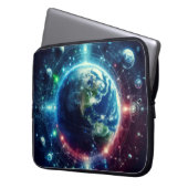 The Earth and Her Siblings on 15" Electronics Bag Laptopschutzhülle (Vorderseite Links)