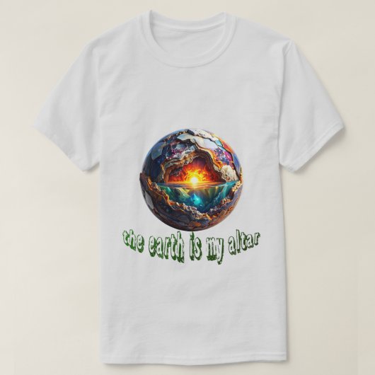 the earth is my altar 001 T-Shirt (Design vorne)