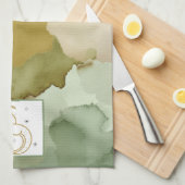 🐐 The Earth-Whisper Weave  Geschirrtuch (Viertel Falte)