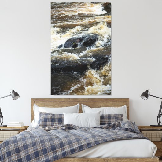 The Earths Pulse Leinwanddruck (Insitu (Schlafzimmer))