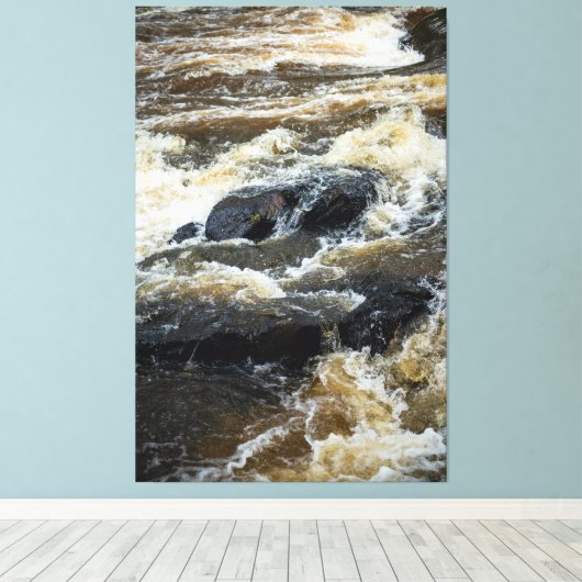 The Earths Pulse Leinwanddruck (Insitu (Holzboden))