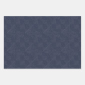 The Earthy Browns and Blue Mud Cloud Style Geschenkpapier Set (Vorderseite 2)