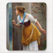 The Eavesdropper (von Eugene de Blaas) Mousepad (Vorne)